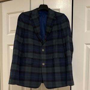 Men's Blue Plaid Vineyard Vines